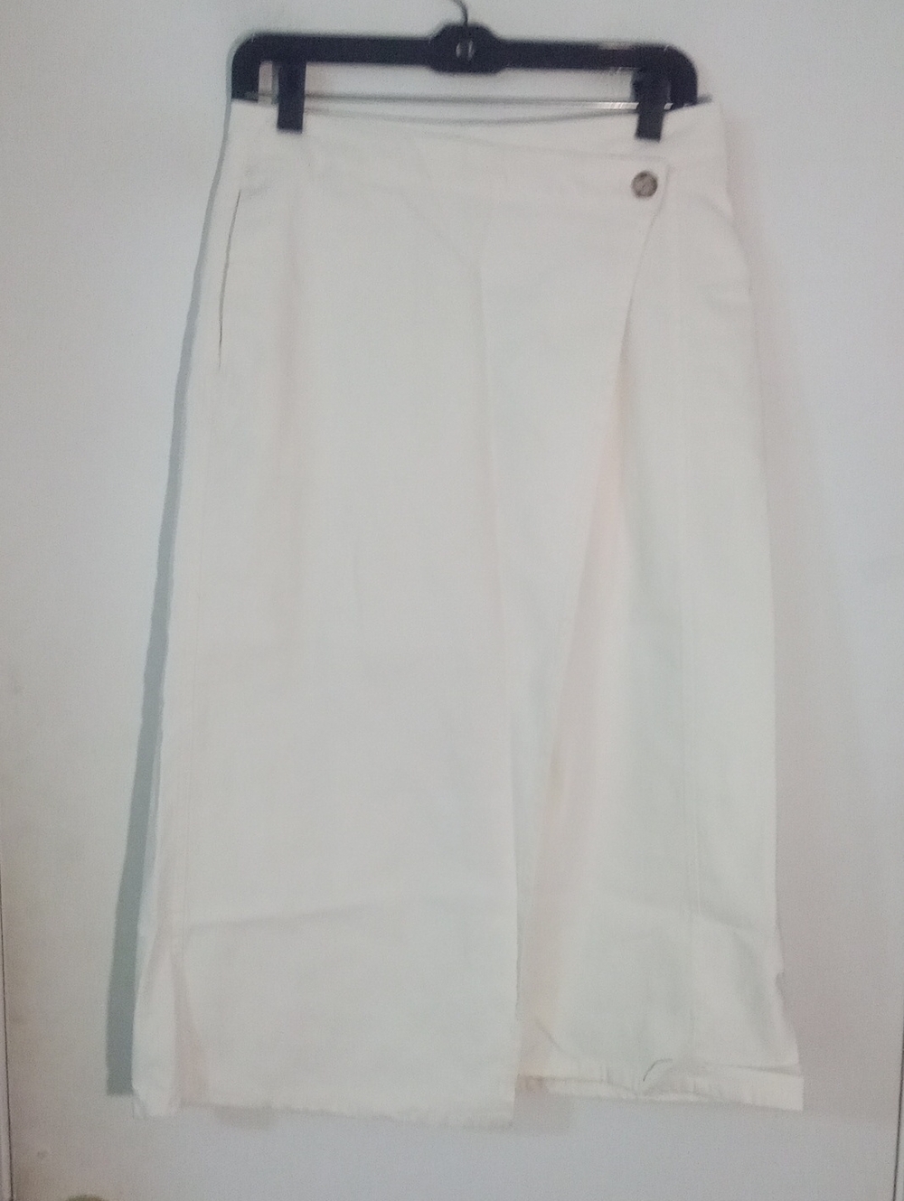 * Universal Thread White Midi Wrap Skirt Size 2 NWT $30 Classic Women's Skirt